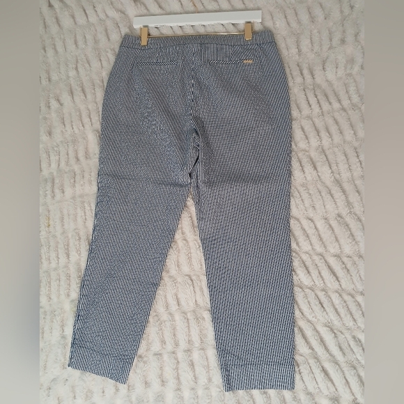 Anne Klein Blue and White Chinos - Picture 3 of 7